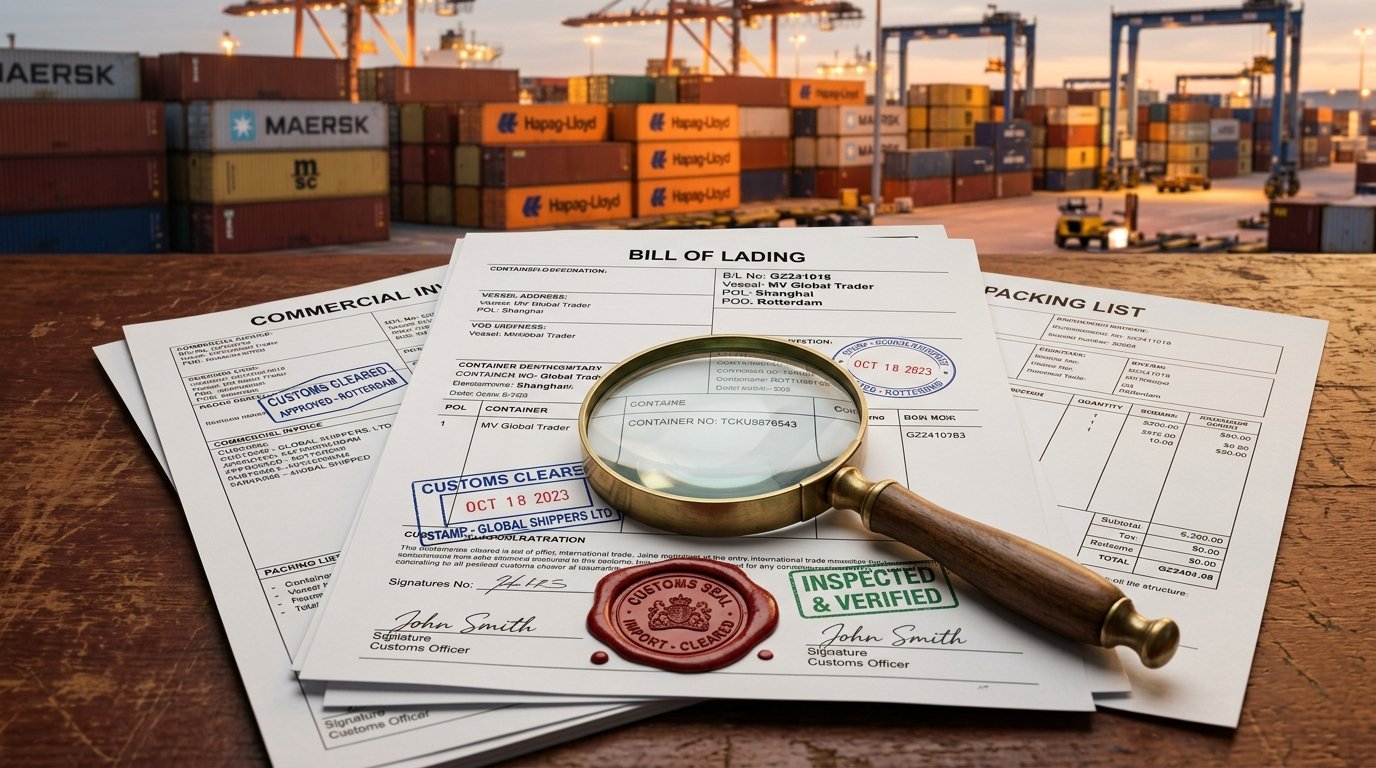 Customs Clearance documents
