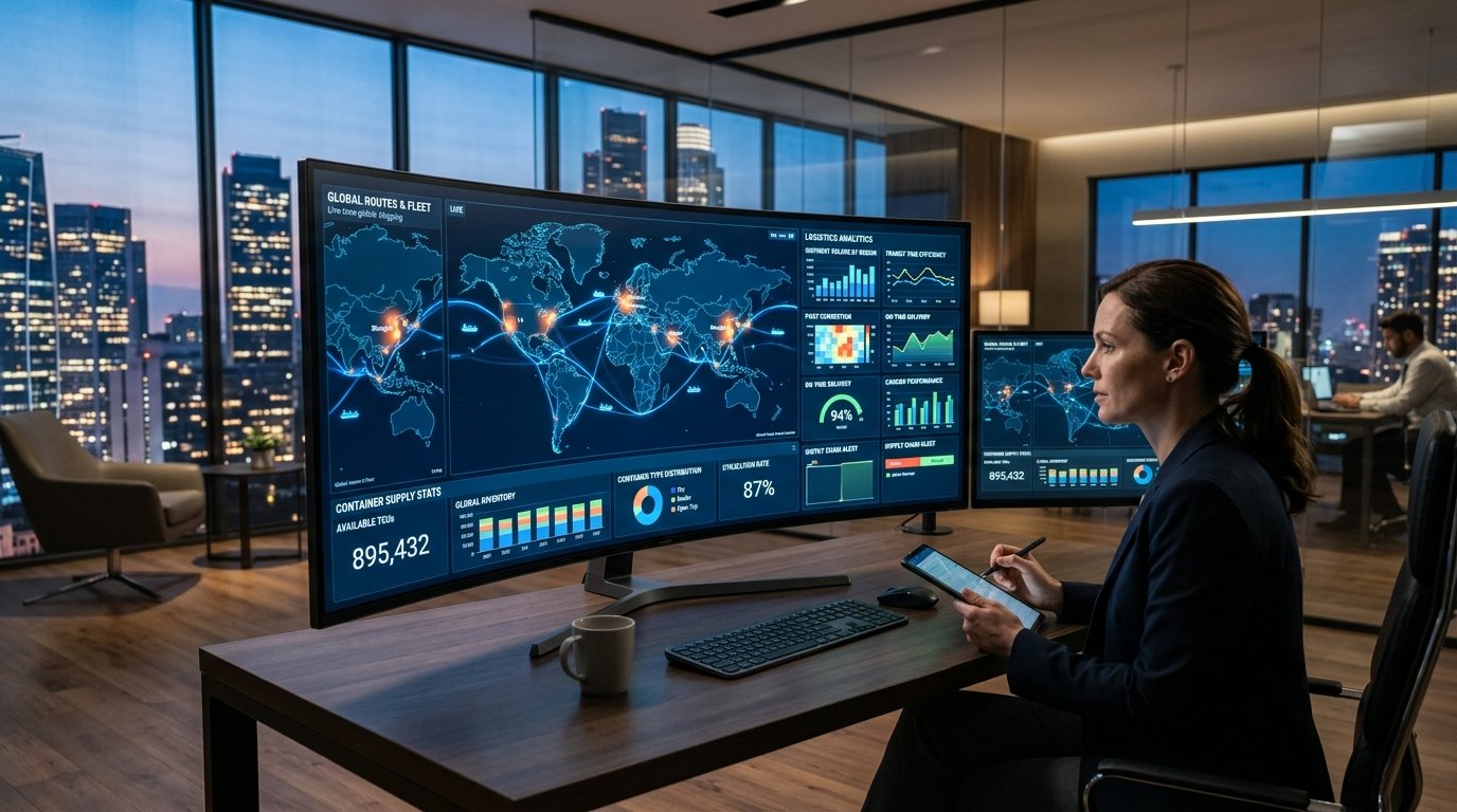 Marketing Strategy Analytics Screen